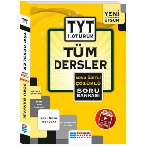 EVRENSEL TYT TÜM DERSLER KONU ÖZETLİ SORU BANKASI