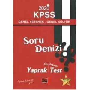 YARGI GY GK SORU DENİZİ YAPRAK TEST 2020