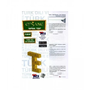 AÇI 11.SINIF TÜRK DİLİ EDEBİYATI YAPRAK TEST