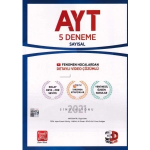 3D AYT SAYISAL 5 DENEME