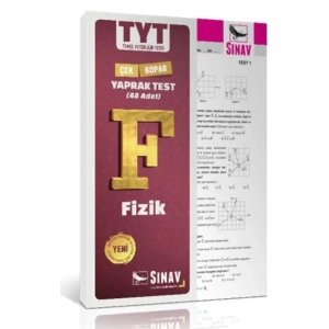 SINAV TYT FİZİK YAPRAK TEST