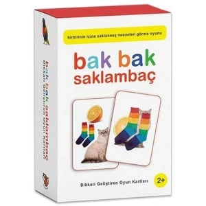 BAK BAK SAKLAMBAÇ DİKKAT GELİŞTİREN OYUN KARTLARI