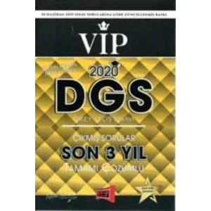 YARGI DGS VİP SON 3 YIL ÇIKMIŞ SORULAR 2020