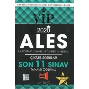 YARGI ALES VİP SON 11 SINAV ÇIKMIŞ SORULAR 2020