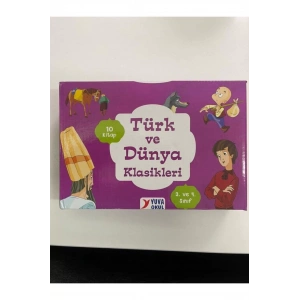 YUVA TÜRK VE DÜNYA KLASİKLERİ (10 KİTAP) 3.4.SINIF