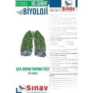 SINAV 10.SINIF BİYOLOJİ YAPRAK TEST