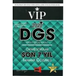 YARGI DGS VİP SON 7 YIL ÇIKMIŞ SORULAR 2020
