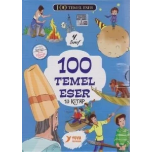 YUVA 4.SINIF 100 TEMEL ESER KUTULU 10 KİTAP