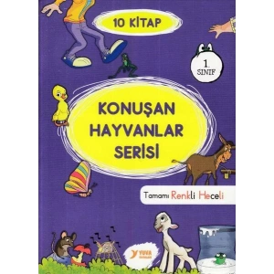 YUVA 1.SINIF KONUŞAN HAYVANLAR SERİSİ 10 KİTAP