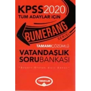 YEDİİKLİM KPSS BUMERANG TAM. ÇÖZ. VATANDAŞLIK SB