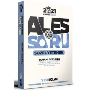 YEDİİKLİM ALES SÖZEL TAMAMI ÇÖZÜMLÜ 2021