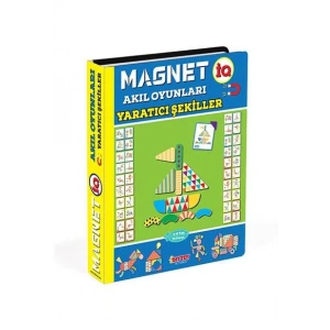 YARATICI ŞEKİLLER MAGNET AKIL OYUNLARI - DIYTOY