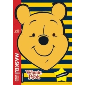 WİNNİE THE POOH MASKELİ BOYAMA KİTABI -
