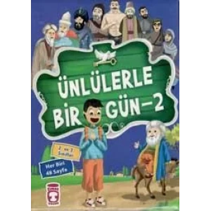 ÜNLÜLERLE BİR GÜN SET 2 (10 KİTAP) -TİMAŞ