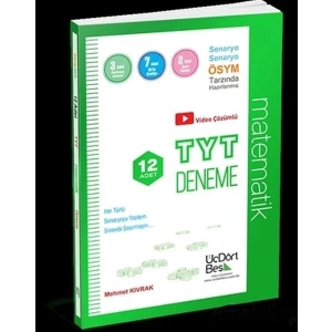 ÜÇDÖRTBEŞ TYT MATEMATİK 12 DENEME