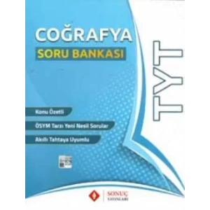 SONUÇ TYT COĞRAFYA SORU BANKASI