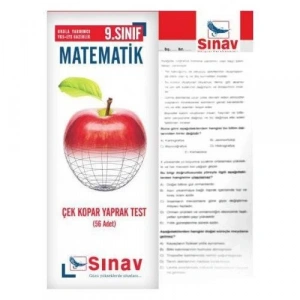 SINAV 9.SINIF MATEMATİK YAPRAK TEST