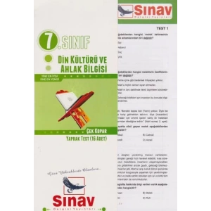 SINAV 7.SINIF DİN KÜLTÜRÜ YAPRAK TEST