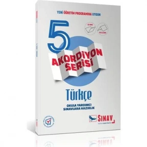 SINAV 5.SINIF TÜRKÇE AKORDİYON SERİSİ