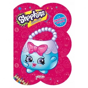 SHOPKİNS ÇIKARTMALI BOYAMA PEMBE - YAKAMOZ