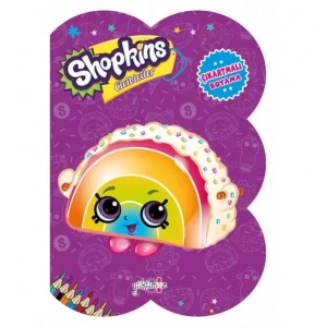 SHOPKİNS ÇIKARTMALI BOYAMA MOR - YAKAMOZ