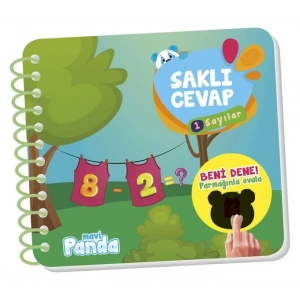 SAKLI CEVAP 1 SAYILAR - MAVİ PANDA