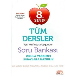 ROTA 8.SINIF TÜM DERSLER SORU BANKASI