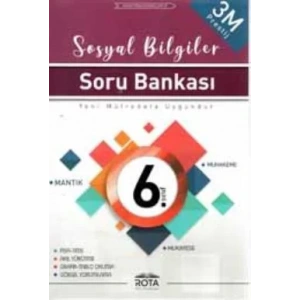 ROTA 6.SINIF SOSYAL BİLGİLER SORU BANKASI