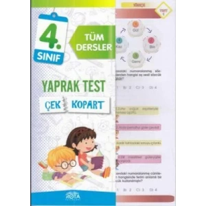 ROTA 4.SINIF TÜM DERSLER YAPRAK TEST