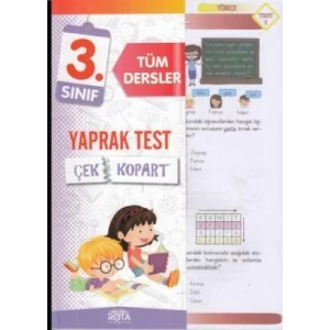 ROTA 3.SINIF TÜM DERSLER YAPRAK TEST