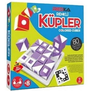 RENKLİ KÜPLER 77 OYUN KARTI - REDKA