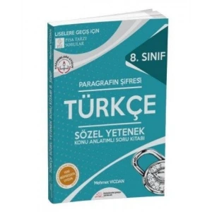 PARAGRAFIN ŞİFRESİ 8.SINIF TÜRKÇE SÖZEL YETENEK