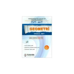 ÖZDEBİR AYT GEOMETRİ MODÜL SET 38 FÖY
