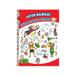 OYUN ZAMANI BULMACALI BOYAMA - YAĞMUR