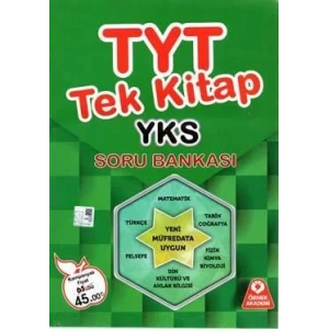ÖRNEK AKADEMİ TYT TEK KİTAP YKS SORU BANKASI