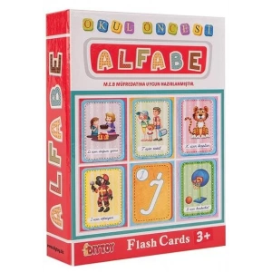 OKUL ÖNCESİ ALFABE 3+ FLASH KART - DIYTOY