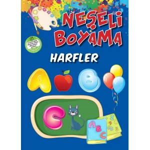NEŞELİ BOYAMA HARFLER (SULUBOYALI) - PARILTI