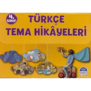 MARTI 4.SINIF TÜRKÇE TEMA HİKAYELERİ 10 KİTAP