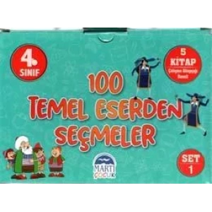 MARTI 4.SINIF 100 TEMEL ESERDEN SEÇMELER SET 1