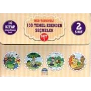 MARTI 2.SINIF 100 TEMEL ESER SET 1 SARI 10 KİTAP