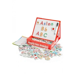 MANYETİK TABLET ALFABE SETİ YAZI TAHTASI - DIYTOY