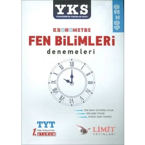 LİMİT KRONOMETRE TYT FEN BİLİMLERİ DENEME
