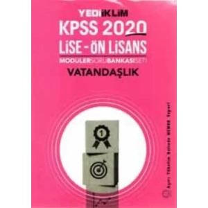 KPSS LİSE ÖNLİSANS MODÜLER SORU BANKASI  2020
