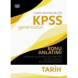 KPSS GK TARİH KONU ANLATIMI - NOBEL