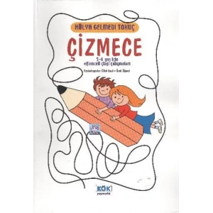 KÖK ÇİZMECE 5-6 YAŞ EĞLENCELİ ÇİZGİ ÇALIŞMALARI