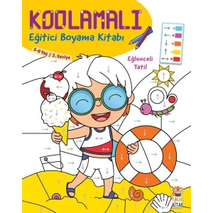 KODLAMALI EĞİTİCİ BOYAMA EĞLENCELİ TATİL
