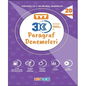 KATYON TYT 3K PARAGRAF 20 DENEMELERİ