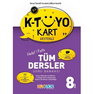 KATYON 8. SINIF TÜM DERSLER SORU BANKASI
