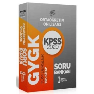 İSEM KPSS GK GY ORTAÖĞRETİM ÖN LİSANS SORU BANKASI