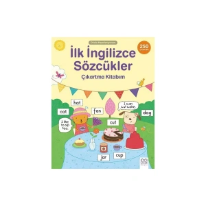 İLK İNGİLİZCE SÖZCÜKLER ÇIKARTMA KİTABIM - 1001 Çİ